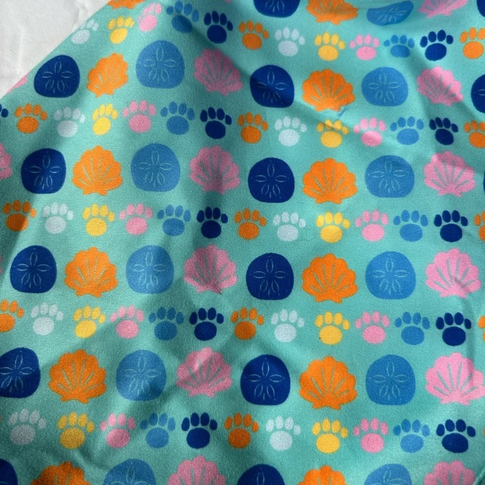 NEW Top Paw Seashell Dog Shorts Trunks XL
